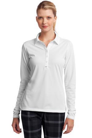 Nike Ladies Long Sleeve Dri-FIT Stretch Tech Polo Nike Ladies Long Sleeve Dri-FIT Stretch Tech Polo