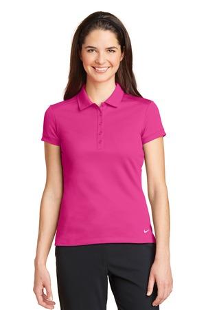 Nike Ladies Dri-FIT Solid Icon Pique Modern Fit Polo