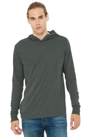 BELLA+CANVAS Unisex Jersey Long Sleeve Hoodie BELLA+CANVAS Unisex Jersey Long Sleeve Hoodie