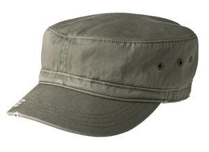 District Distressed Military Hat District Distressed Military Hat