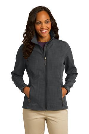 Eddie Bauer Ladies Shaded Crosshatch Soft Shell Jacket