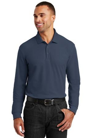 Port Authority Long Sleeve Core Classic Pique Polo Port Authority Long Sleeve Core Classic Pique Polo