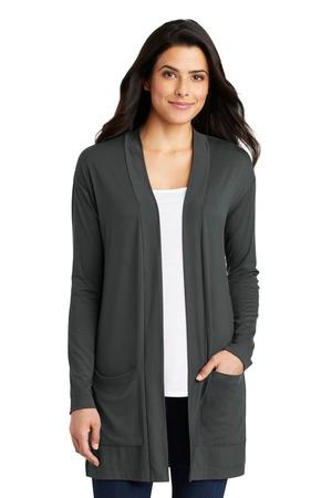 Port Authority Ladies Concept Long Pocket Cardigan Port Authority Ladies Concept Long Pocket Cardigan