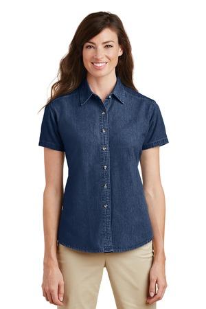 Port & Company - Ladies Short Sleeve Value Denim Shirt