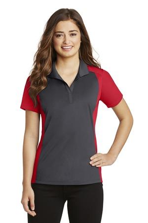 Sport-Tek Ladies Colorblock Micropique Sport-Wick Polo Sport-Tek Ladies Colorblock Micropique Sport-Wick Polo