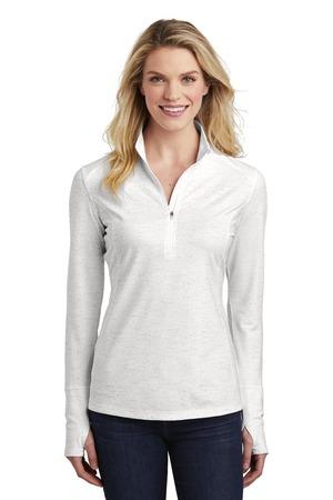Sport-Tek Ladies Sport-Wick Stretch Reflective Heather 1/2-Zip Pullover Sport-Tek Ladies Sport-Wick Stretch Reflective Heather 1/2-Zip Pullover