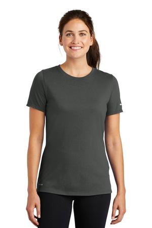 Nike Ladies Dri-FIT Cotton/Poly Scoop Neck Tee Nike Ladies Dri-FIT Cotton/Poly Scoop Neck Tee