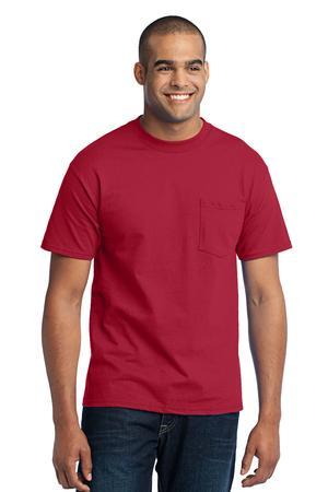 Port & Company Tall Core Blend Pocket Tee