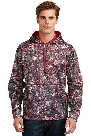 Sport-Tek Sport-Wick Mineral Freeze Fleece Hooded Pullover