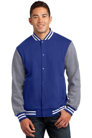 Sport-Tek Fleece Letterman Jacket