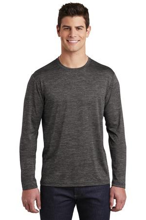 Sport-Tek PosiCharge Long Sleeve Electric Heather Tee Sport-Tek PosiCharge Long Sleeve Electric Heather Tee