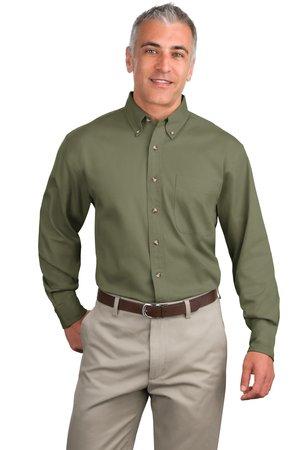 Port Authority Tall Long Sleeve Twill Shirt