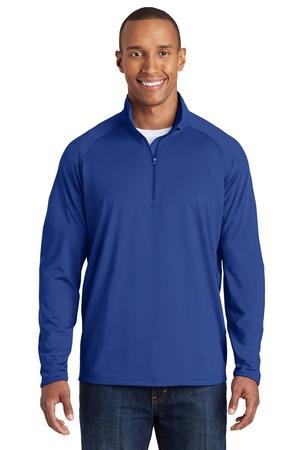 Sport-Tek Tall Sport-Wick Stretch 1/2-Zip Pullover