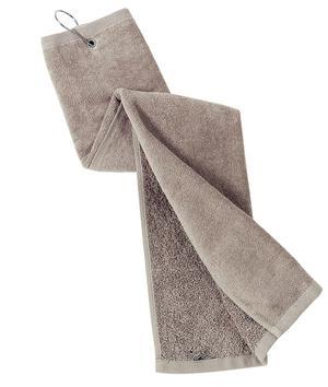Port Authority Grommeted Tri-Fold Golf Towel Port Authority Grommeted Tri-Fold Golf Towel