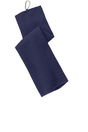 Port Authority Waffle Microfiber Golf Towel Port Authority Waffle Microfiber Golf Towel