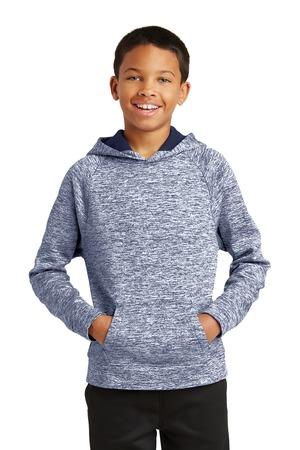 Sport-Tek Youth PosiCharge Electric Heather Fleece Hooded Pullover Sport-Tek Youth PosiCharge Electric Heather Fleece Hooded Pullover