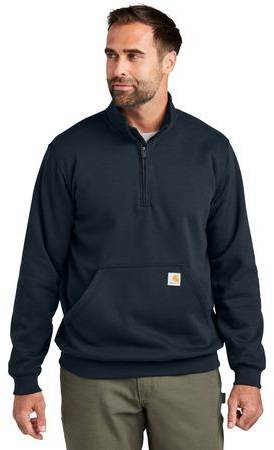 Carhartt® Midweight 1/4-Zip Mock Neck Sweatshirt