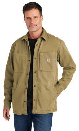 Carhartt® Rugged Flex® Fleece-Lined Shirt Jac