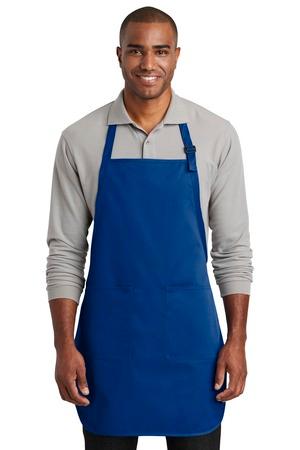 Full-Length Two-Pocket Bib Apron.