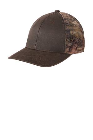 Pigment Print Camouflage Mesh Back Cap