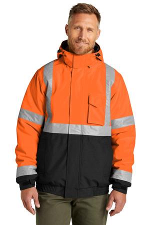 ANSI 107 Class 3 Economy Waterproof Insulated Bomber Jacket