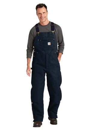 Short Firm Duck Insulated Bib Overalls