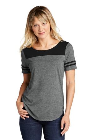Ladies PosiCharge Tri-Blend Wicking Fan Tee. Ladies PosiCharge Tri-Blend Wicking Fan Tee.