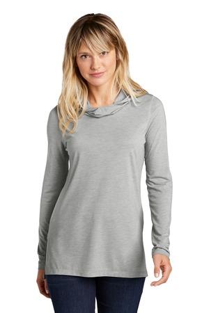 Ladies PosiCharge Tri-Blend Wicking Long Sleeve Hoodie