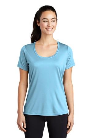 Ladies Posi-UV Pro Scoop Neck Tee.