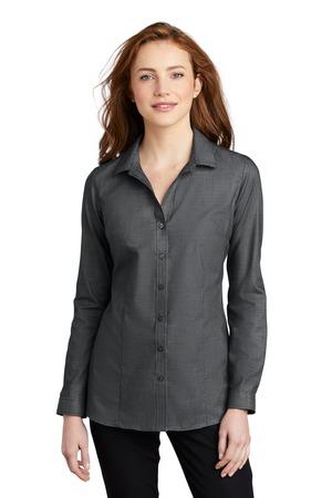 Ladies Pincheck Easy Care Shirt Ladies Pincheck Easy Care Shirt