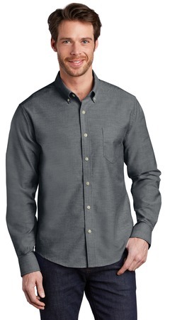 Port Authority Untucked Fit SuperPro Oxford Port Authority Untucked Fit SuperPro Oxford