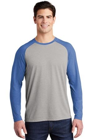 PosiCharge Long Sleeve Tri-Blend Wicking Raglan Tee PosiCharge Long Sleeve Tri-Blend Wicking Raglan Tee