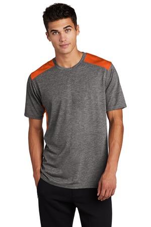 PosiCharge Tri-Blend Wicking Draft Tee. PosiCharge Tri-Blend Wicking Draft Tee.