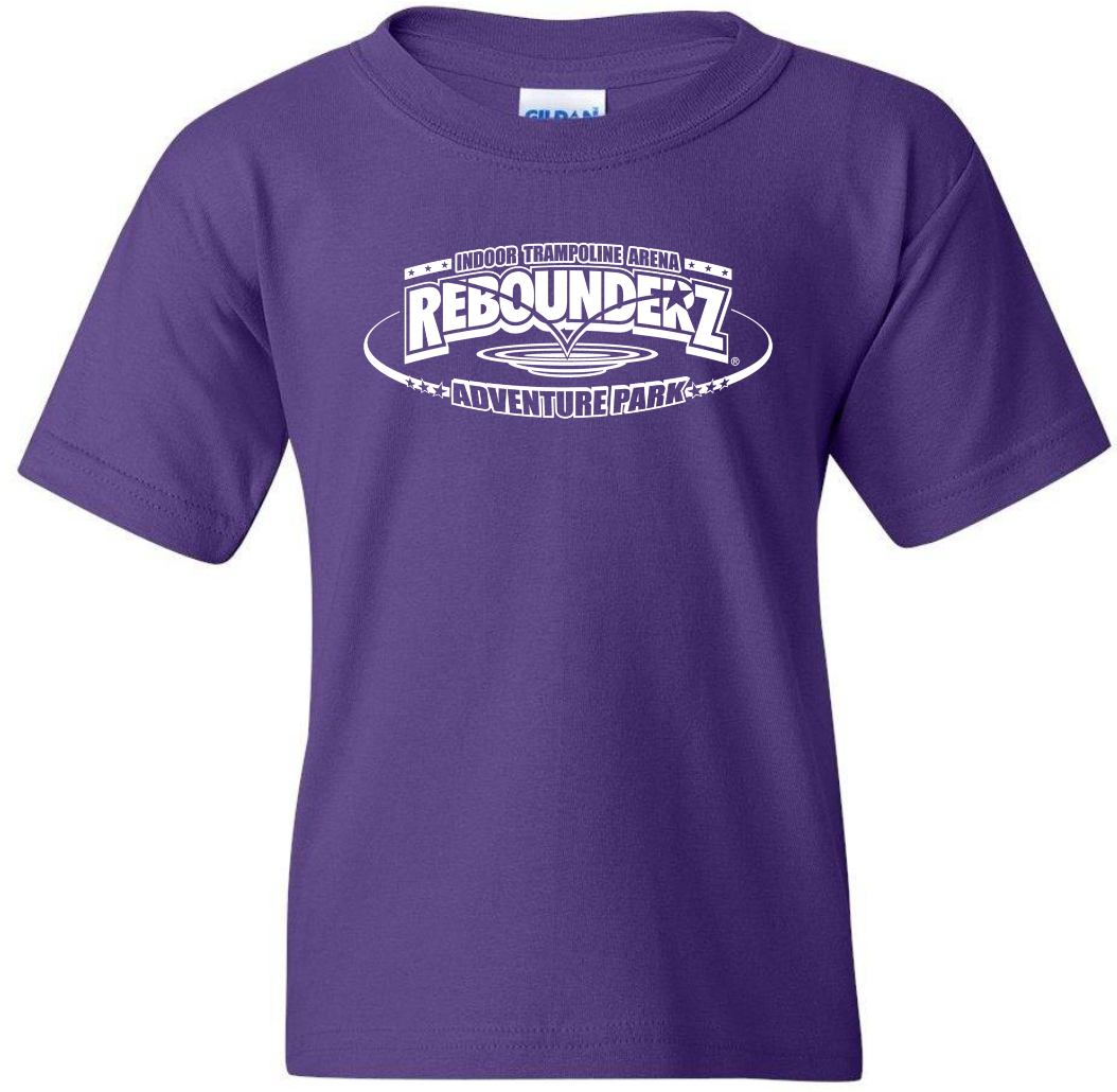 Youth Tee in Purple