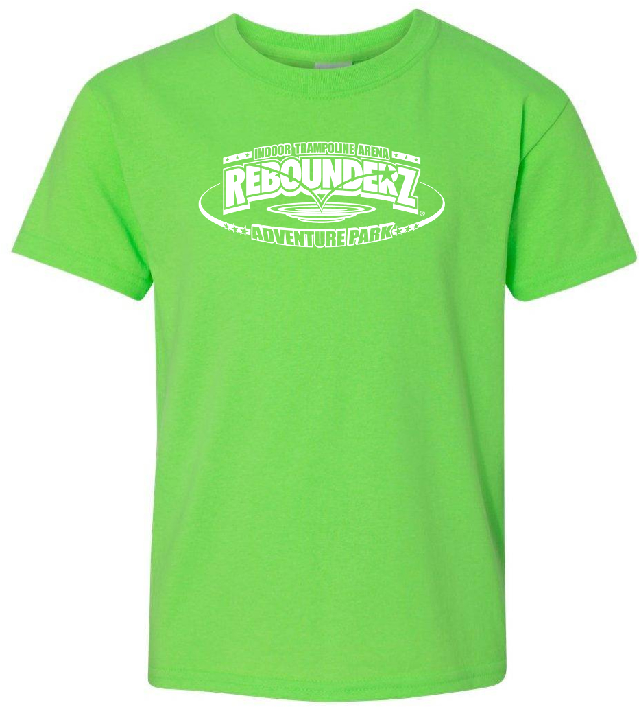 Youth Tee in Neon Green