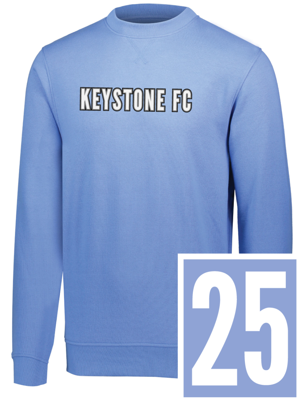 Keystone FC Augusta 60/40 Fleece Crewneck