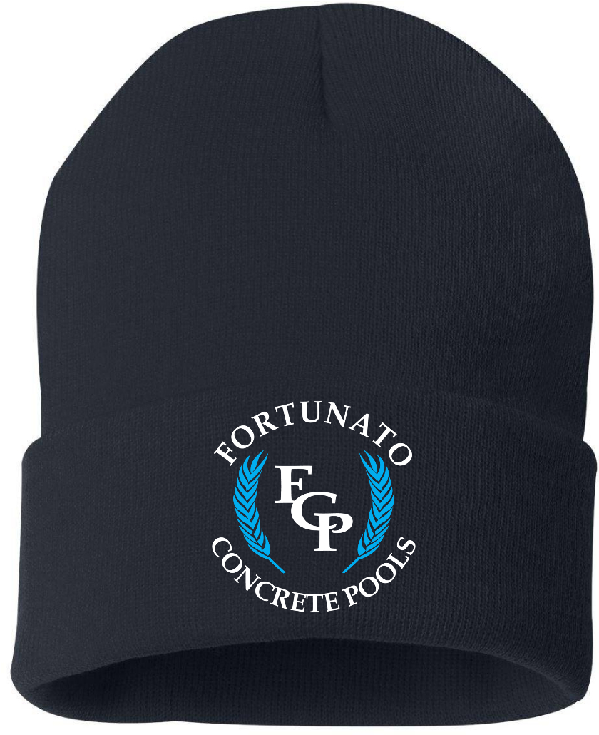 Navy Beanie - James