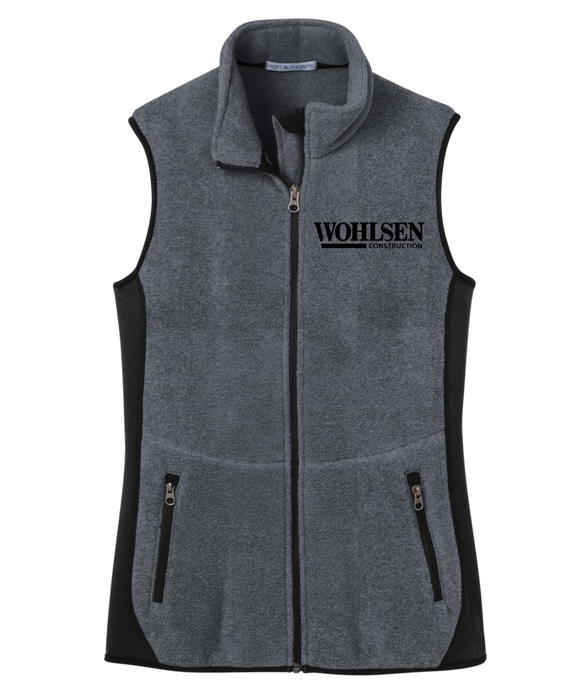 Wohlsen Standard Ladies Fleece Full-Zip Vest