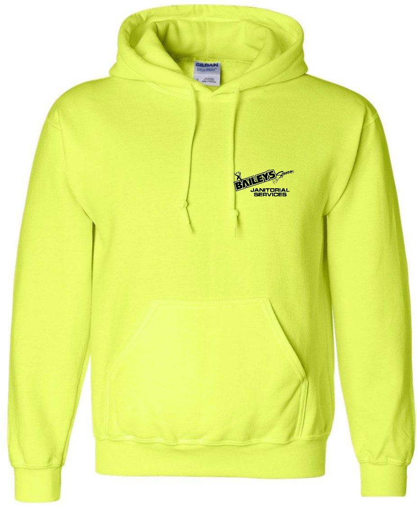 Janitorial Hoodie Green