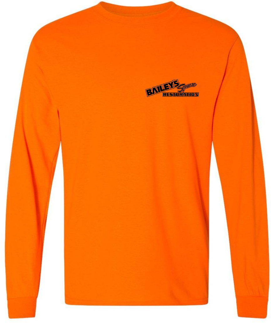 Restoration Long Sleeve Tee Orange