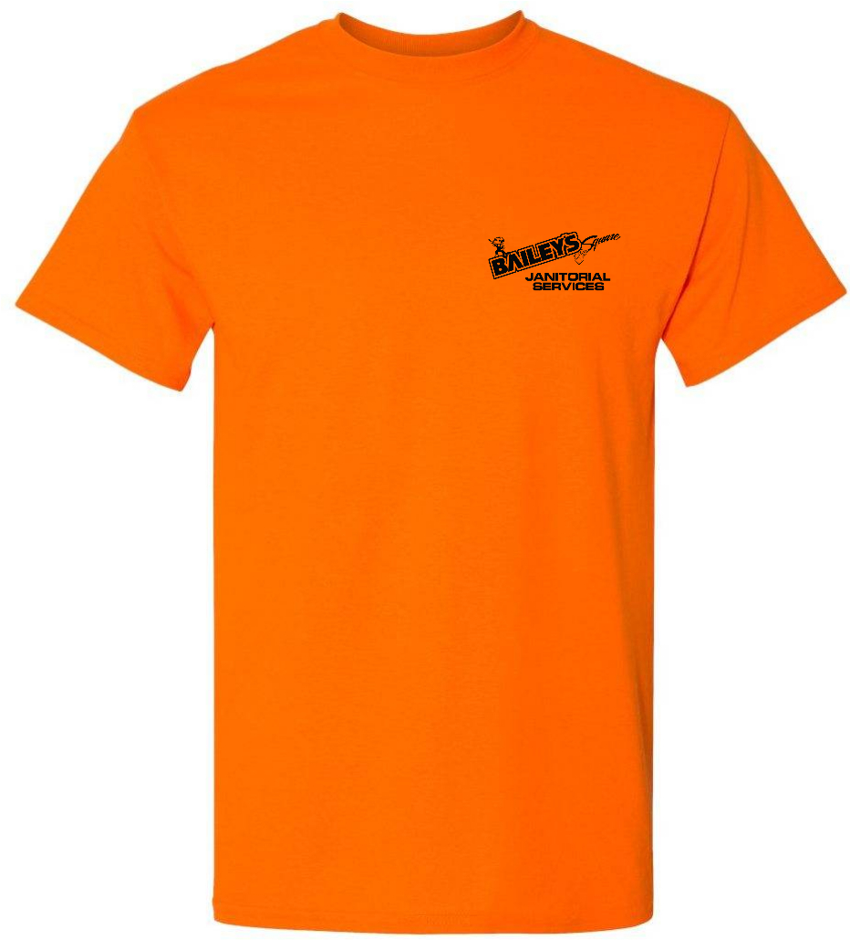 Janitorial T-Shirt Orange