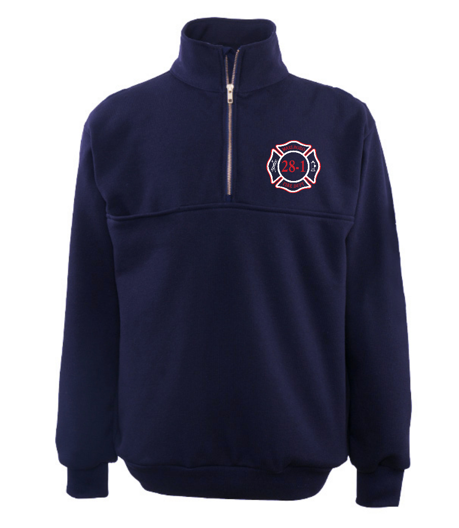 Turtleneck Zip Workshirt