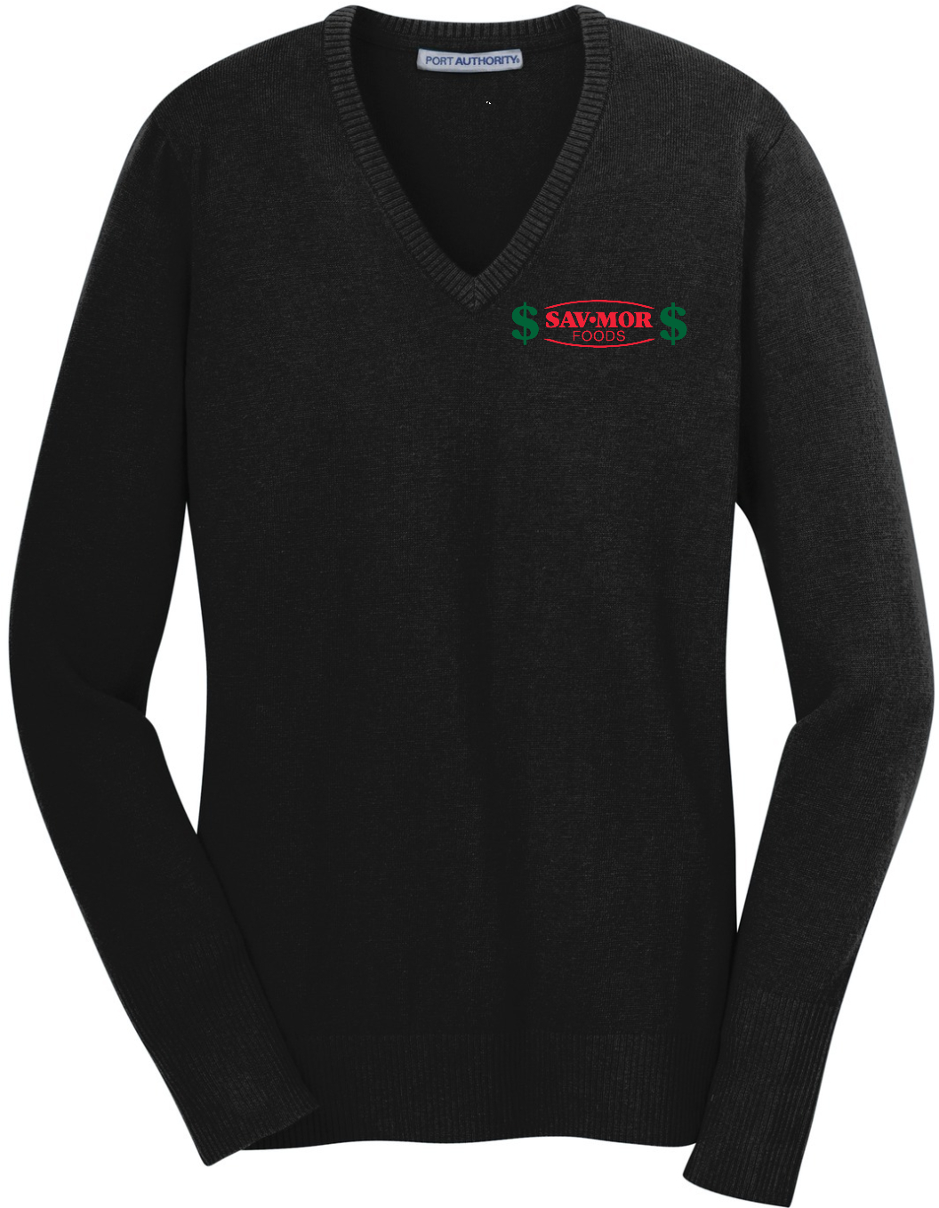 SAVMOR; LADIES V-NECK SWEATER. LSW285