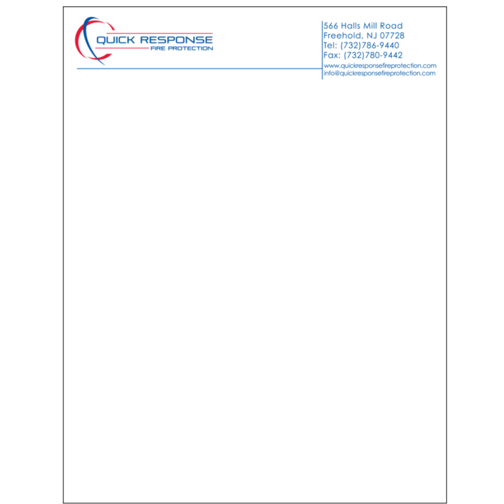 QRFP Letterhead