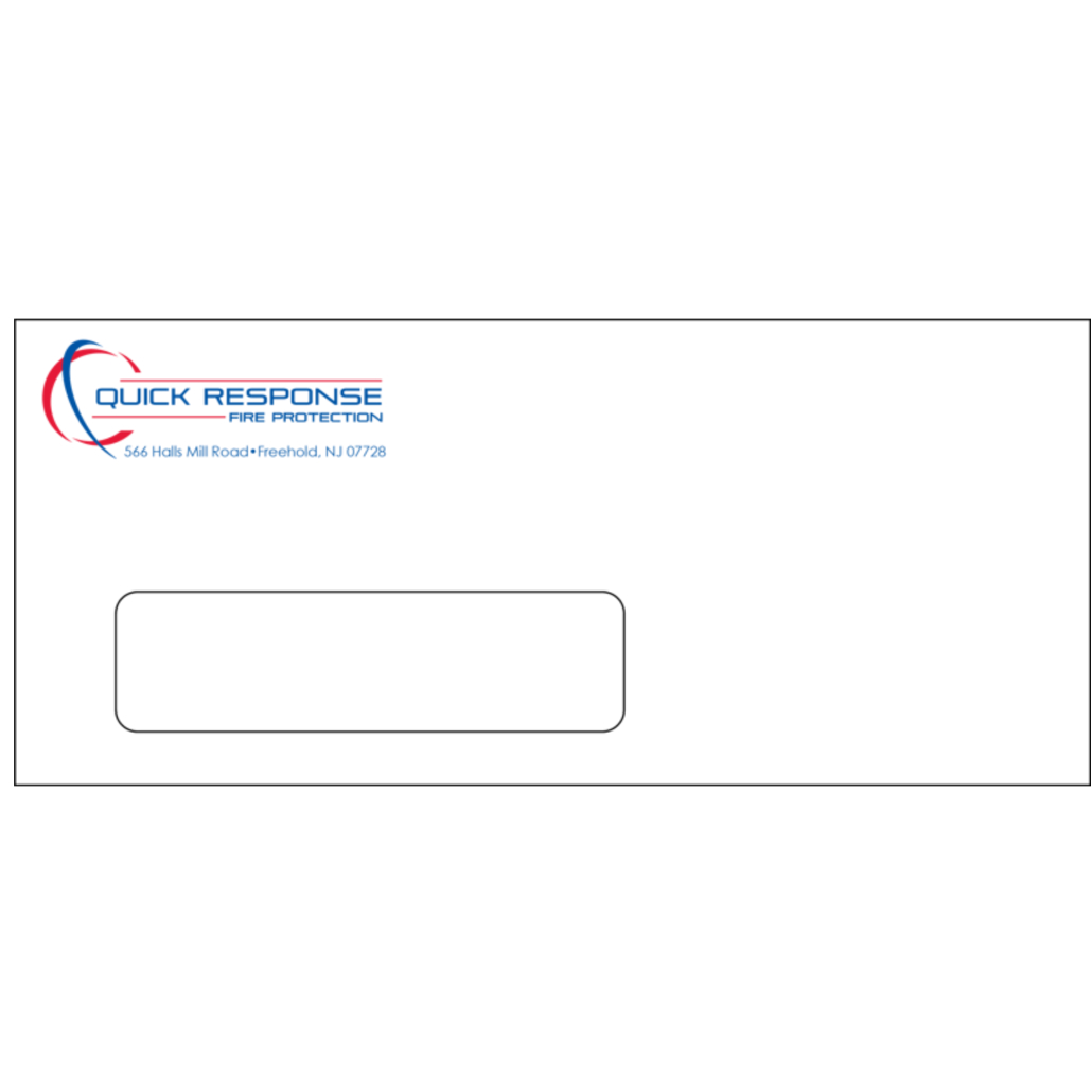QRFP #10 Window Envelope