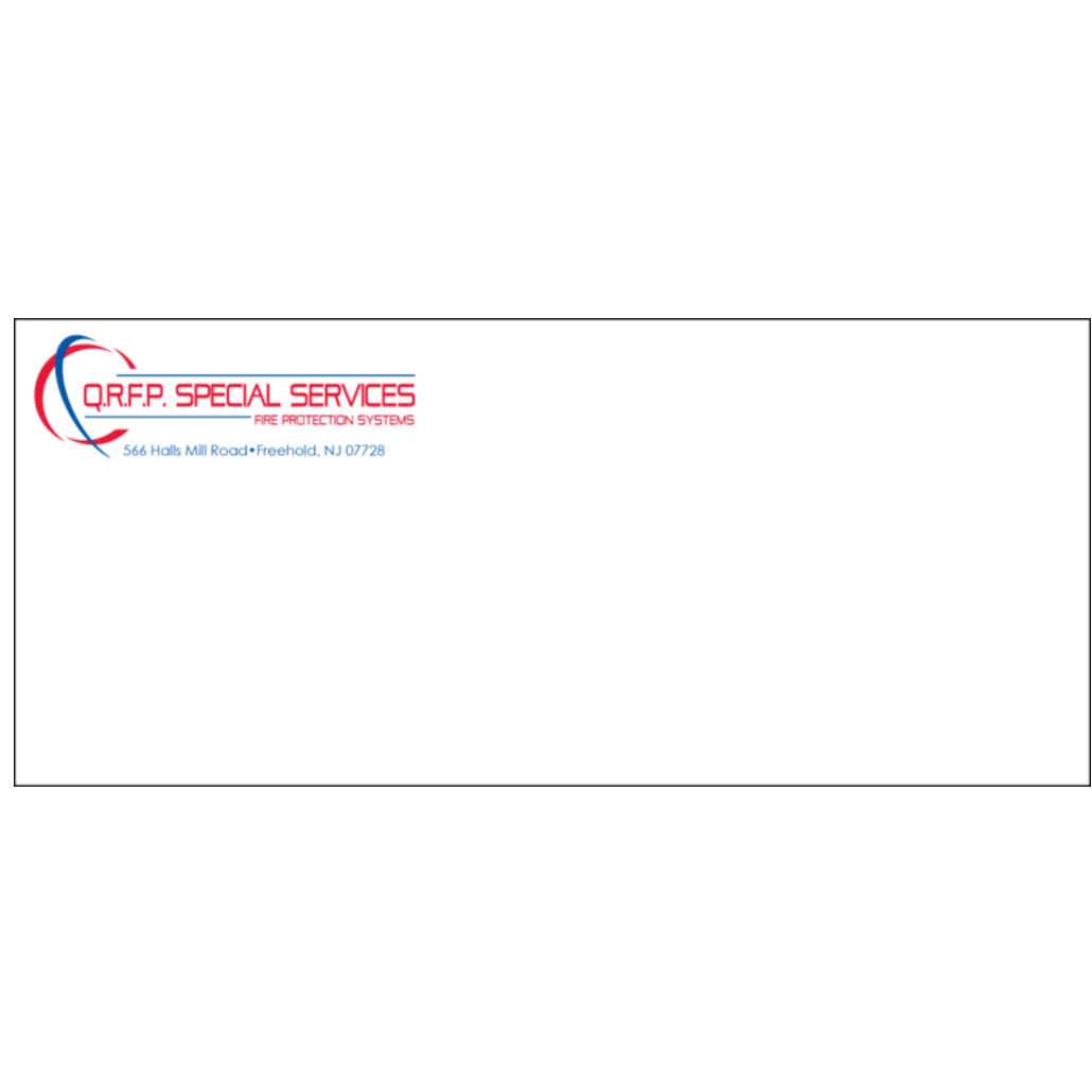 QRFP Special Services #10 Regular Envelope