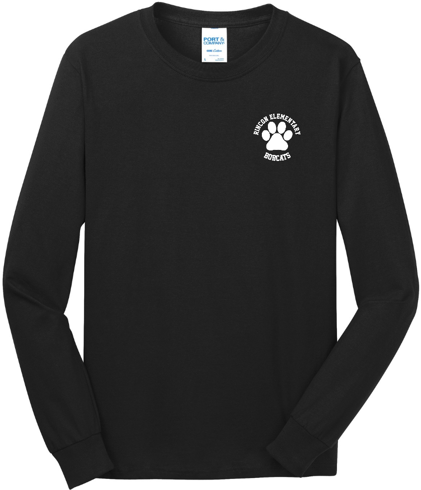 black adult long sleeve uniform