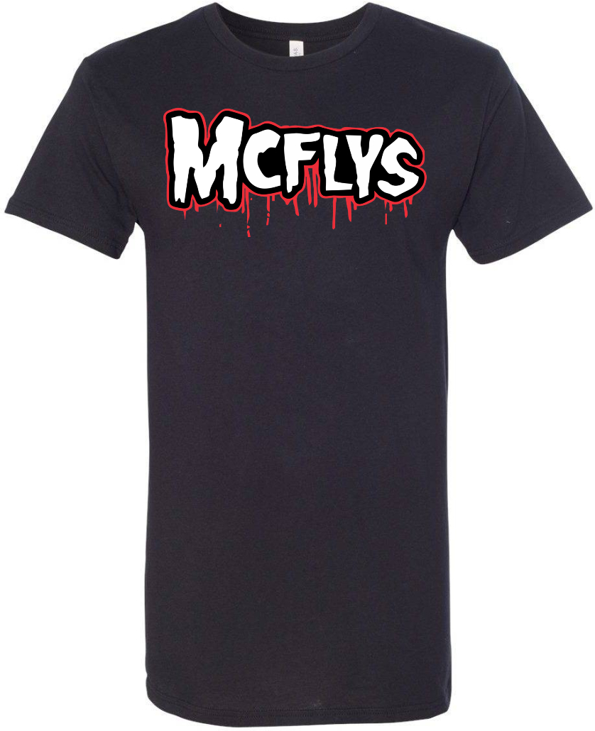 Black Long Body Urban T - Standard Logo