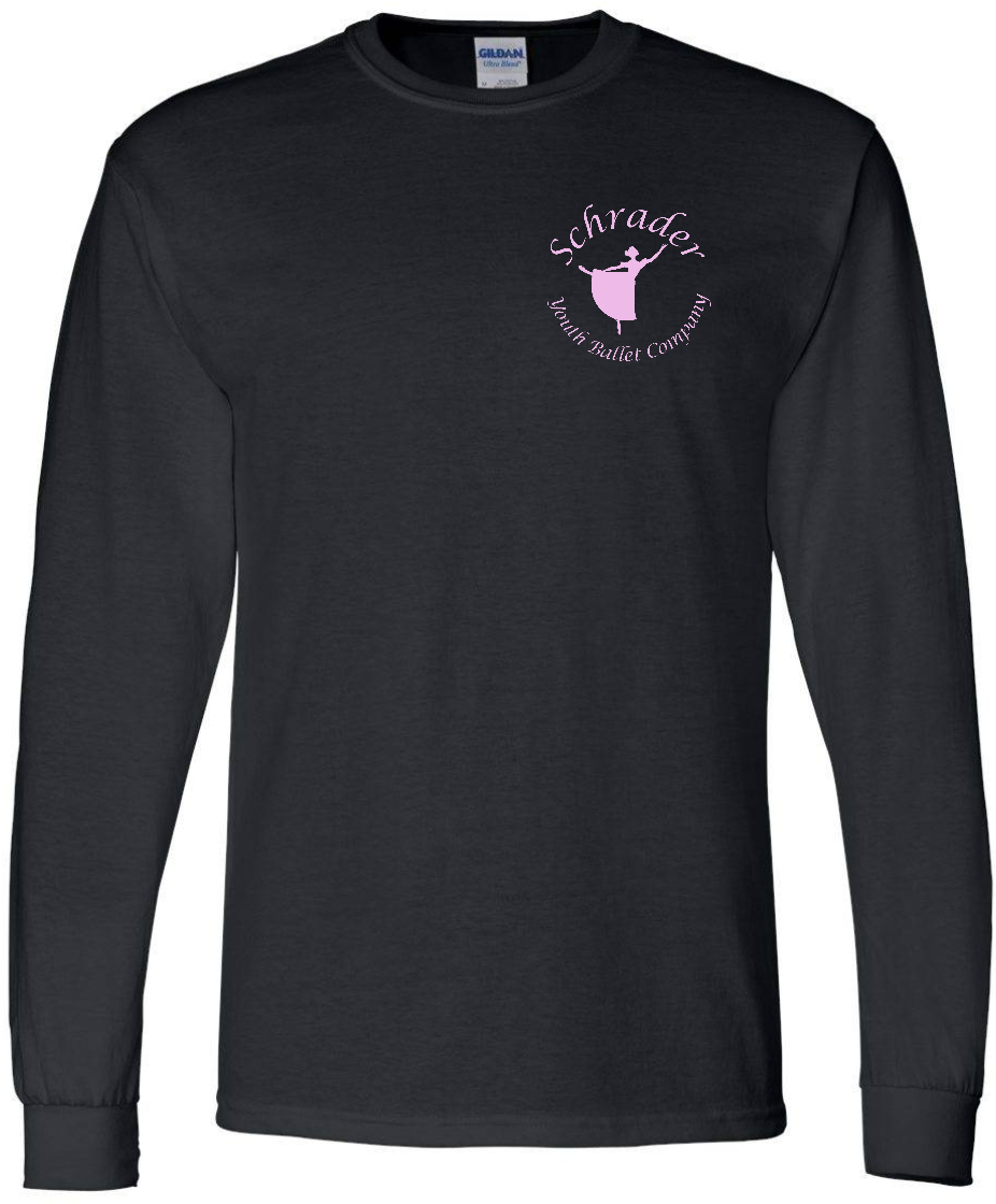SYBC logon on UNISEX ADULT long sleeve tshirt