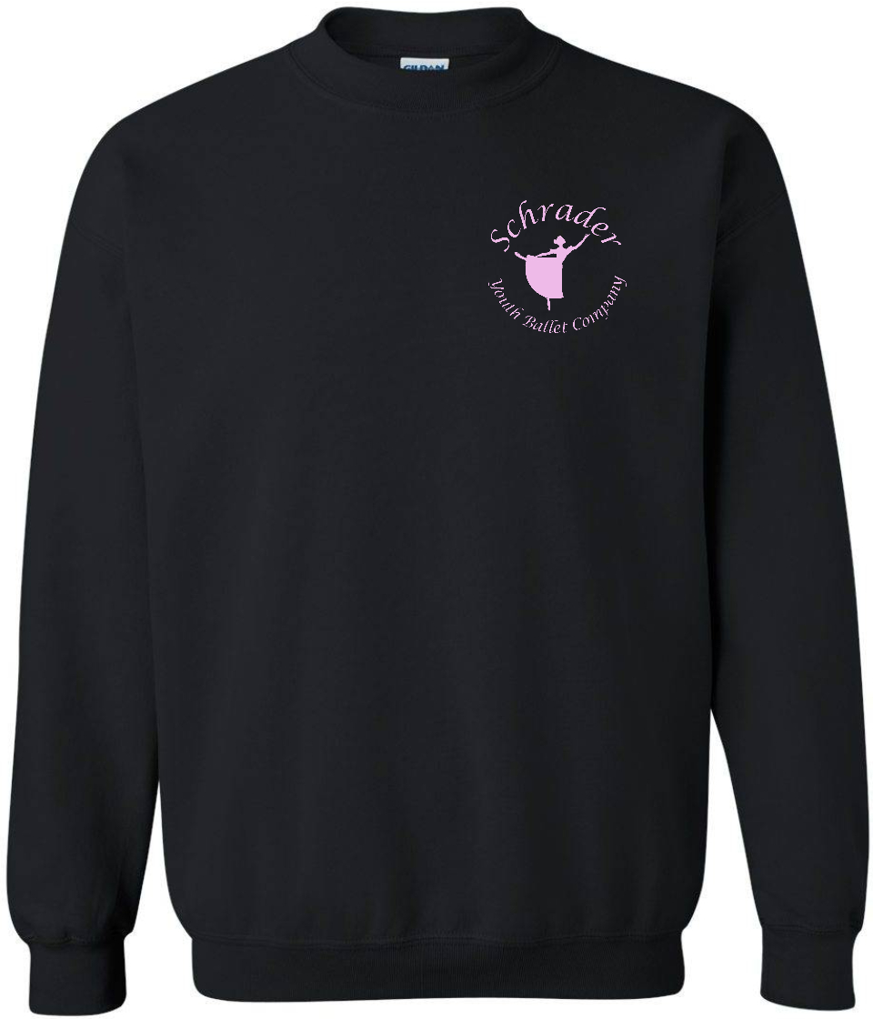 SYBC logon on ADULT UNISEX crewneck sweatshirt